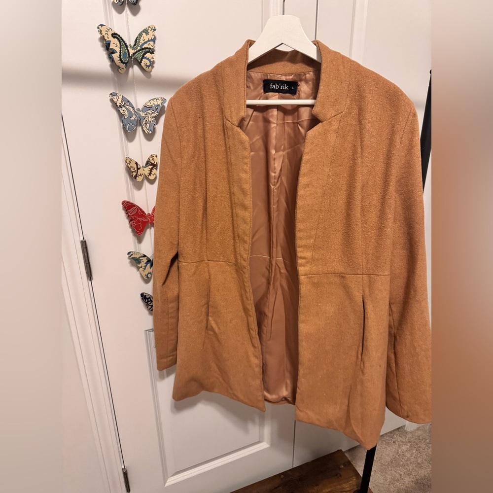 Fab'rik Women's Camel Blazer